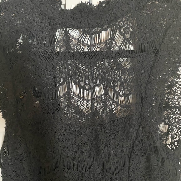 Free People black lace dress - Picture 5 of 6